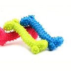 HYJT Rubber Dog Toy with Thorn Bone Rubber Molar Teeth Pet Toy Dog bite Resistant Molar