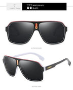 Brand Design Men Square Driving Black Goggles Oculos