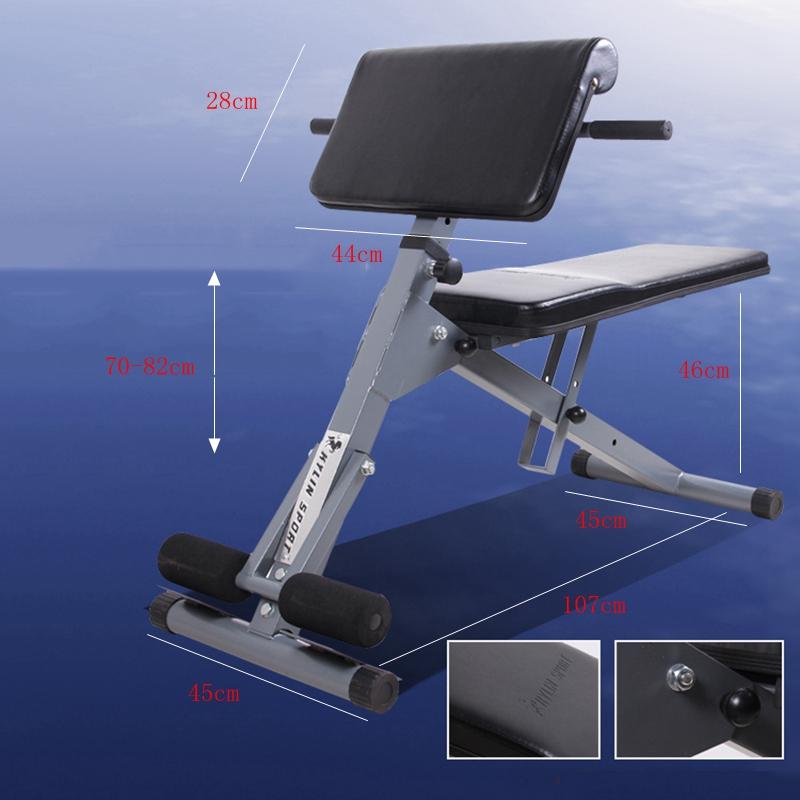 Multi Dumbbell Stool Fitness Chair Roman Bench Exercise Equipment Back Extension Training