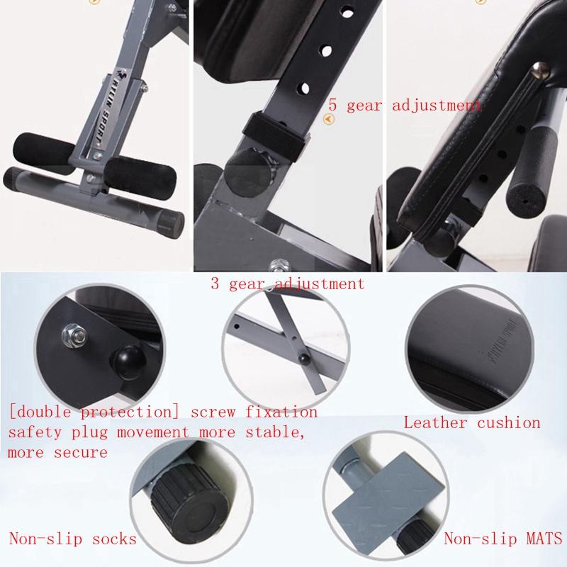 Multi Dumbbell Stool Fitness Chair Roman Bench Exercise Equipment Back Extension Training