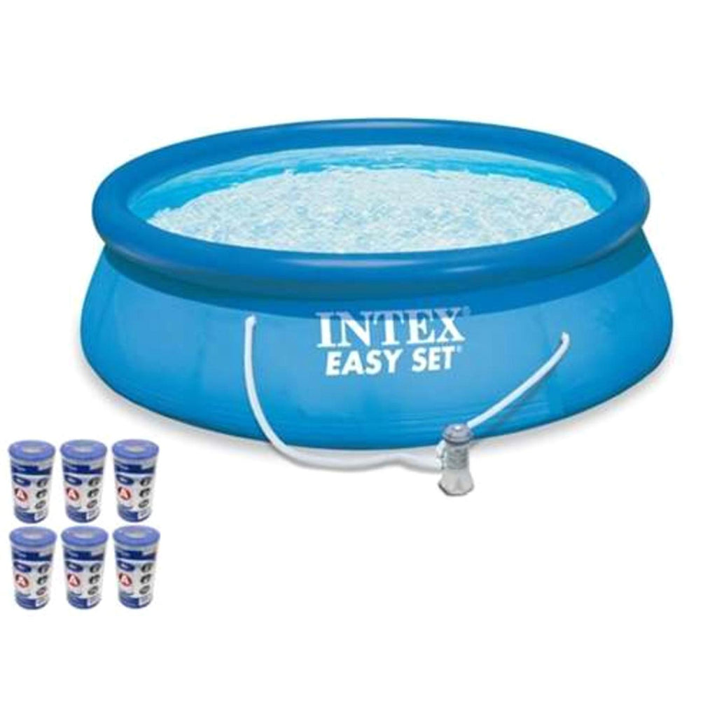 15' x 48" Easy Set Swimming Pool Kit with 1000 GPH GFCI Filter Pump