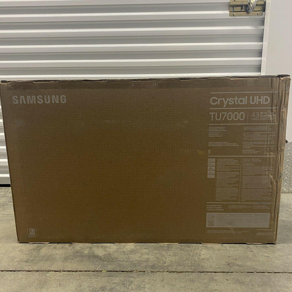 samsung tu7000 43" 4k led smart tv - titan gray