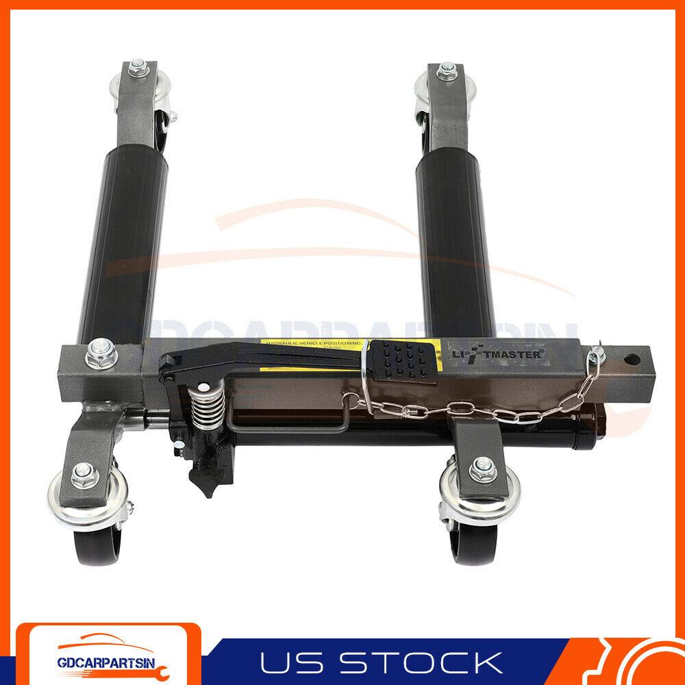 1500 LBS Wheel Dolly Hydraulic Foot Pump Heavy Duty Positioning Tire Lift Jack