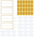 honey beehive box, plastic beekeeping comb hive house beehive box frame set honey keeper kit beekeeping supplies with comb foundation and beehive frame, perfect tool for beekeepers