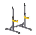 Multi-Function Barbell Rack Adjustable Squat Weight Bench Press Gym Family Fitness