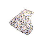 Children's Duvalay with Luxury Dinky Pattern Memory Foam Sping Bag and Duvet