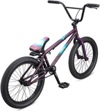 Mongoose Legion L40 Freestyle BMX Bike for Beginner-Level to Advanced Riders, Steel Frame, 20-Inch Wheels, Purple