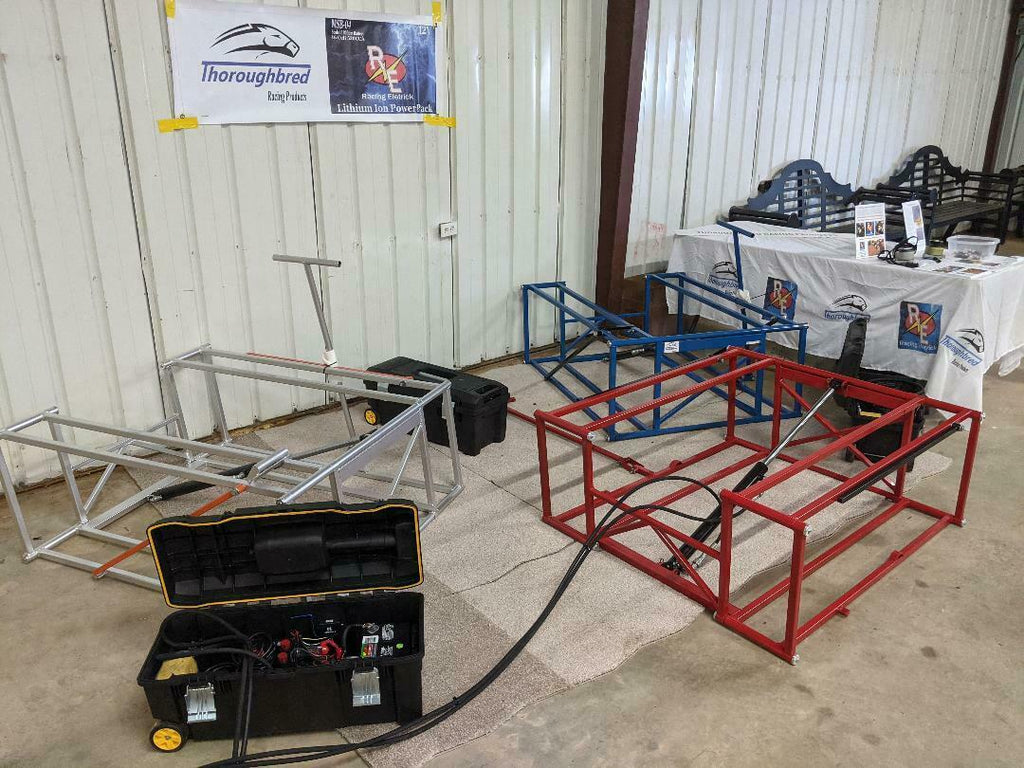 Race Car Lift  Thoroughbred Racing Products Late Model Dirt Car Pit Lift