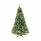 7.5-foot Cashmere Pine and Mixed Needles Pre-Lit Clear LED Hinged Artificial Chr