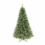 7.5-foot Cashmere Pine and Mixed Needles Pre-Lit Clear LED Hinged Artificial Chr