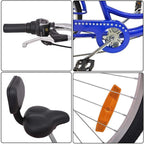 Adult Tricycles 7 Speed Adult Trikes, 20/24/26 Inch 3 Wheel Bikes, Three-Wheeled Bicycles Cruise Trike with LarBasket for Women Men Shopping Exercise Recreation