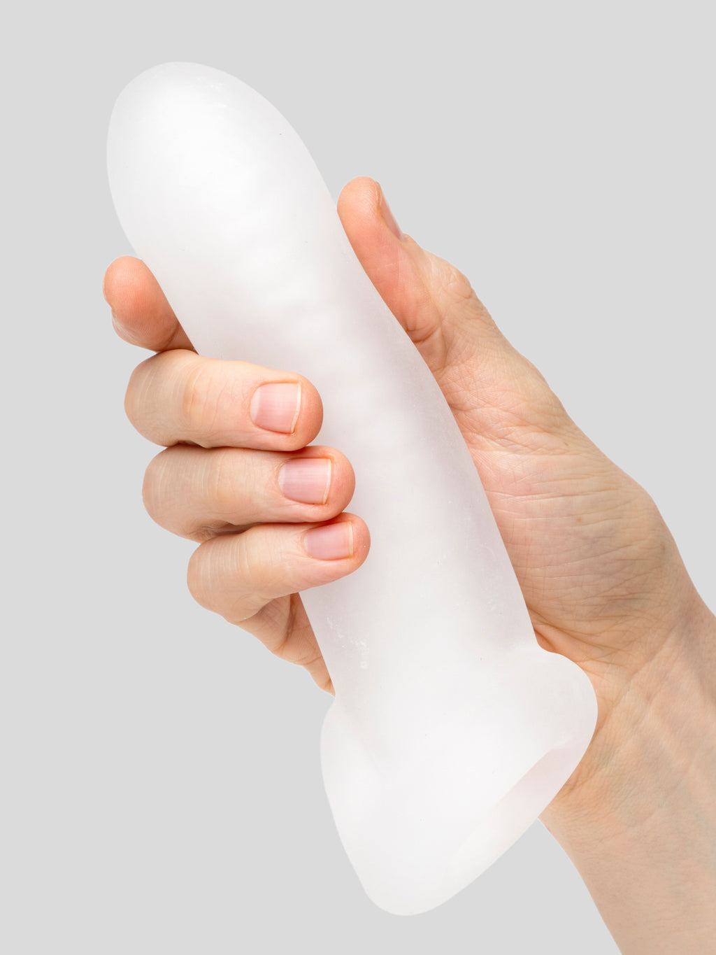 Perfect Fit Fat Boy Ultra Fat 7 Inch Penis Sleeve with Ball Loop, Clear