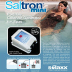 saltron mini salt water system hot tub / swim spa saltwater spa sanitizer clg20a