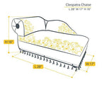 Fantasy Furniture Cleopatra Chaise Elegant Pet Bed