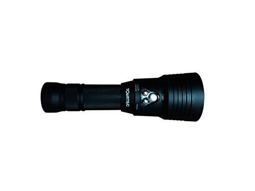 Tovatec MERA1080 1000 Lumen Divelight with Integrated 1080P HD Underwater Camera, Black, Compact