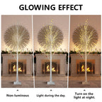 4FT 5FT 6FT Birch Tree with LED Lights, 3PCS Lights Christmas Tree, Indoor Outdoor Birch Tree Lights, LED Christmas Lights for Home Wedding Festival Party Christmas Decoration, Warm White, R3414