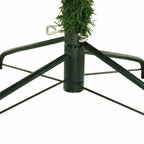 7-foot Cashmere Pine and Mixed Needles Pre-Lit Clear LED Hinged Artificial Chris