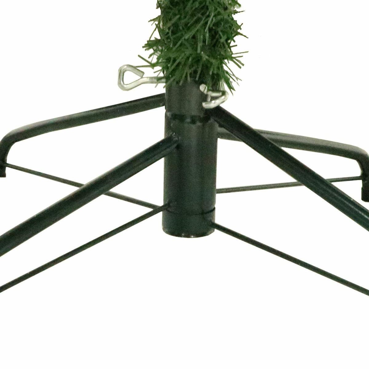 7-foot Cashmere Pine and Mixed Needles Pre-Lit Clear LED Hinged Artificial Chris