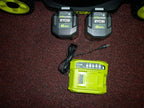 Self Propelled Lawn Mower 21 In. 40v Lithium-ion battery with 2 Batteries