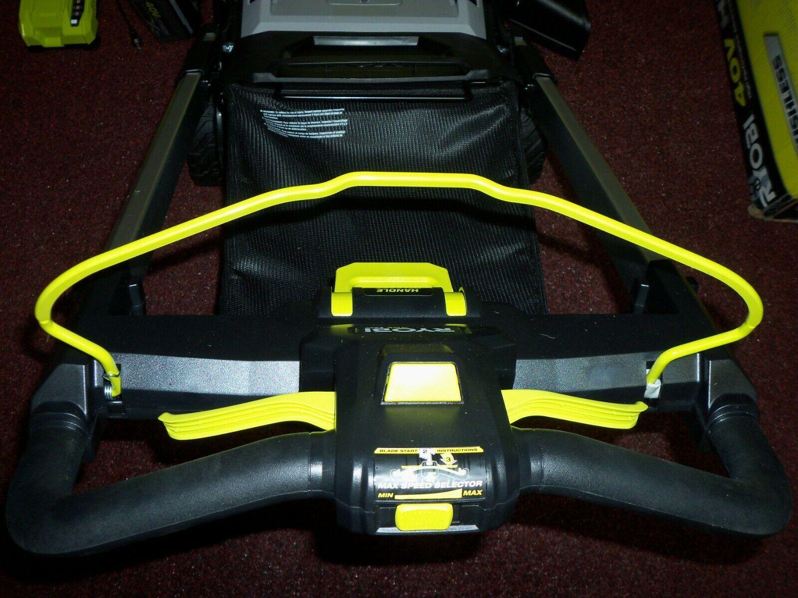 Self Propelled Lawn Mower 21 In. 40v Lithium-ion battery with 2 Batteries