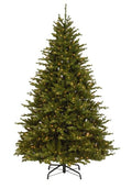 NIB妫ｅ啫楗璑ational Tree Company Spruce Pre-Lit Christmas Tree, 7.5 ft, Green
