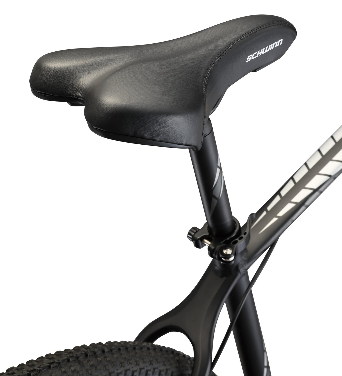 Schwinn Taff Mountain Bike, 29-inch wheels, 8 speeds, black / white