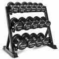 GoDecor 3 Tier Dumbbell Rack, Weights StoraRack Stand