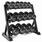 GoDecor 3 Tier Dumbbell Rack, Weights StoraRack Stand