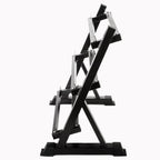 Winado 3 Tier Metal Steel Home Workout Gym Dumbbell Weight Rack StoraStand