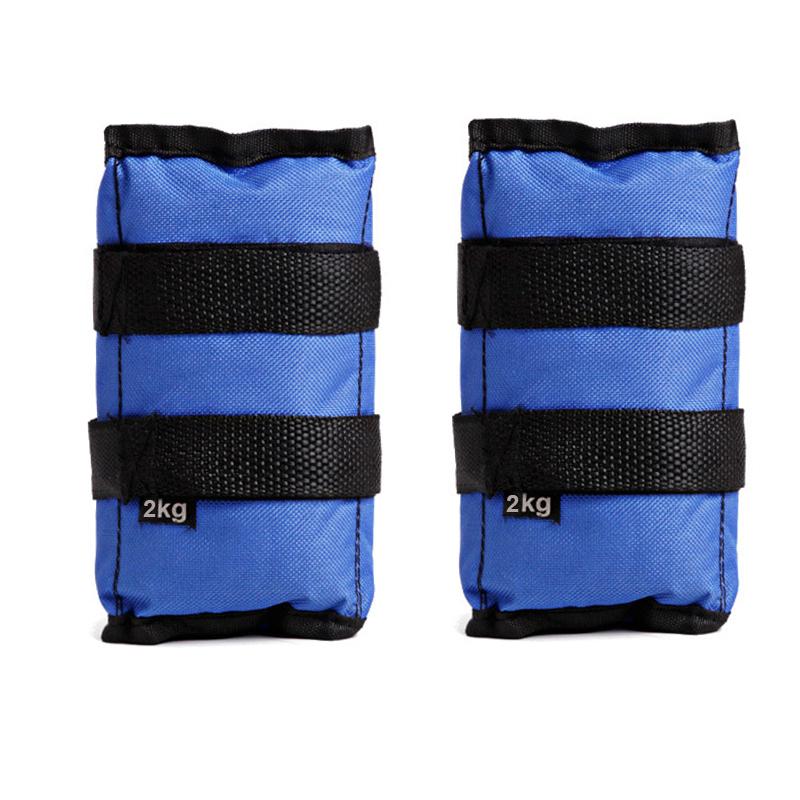 2 Pcs Leg Sand Bag Strength Weights Training Sandbag Wraps for Running Fitness Yoga New