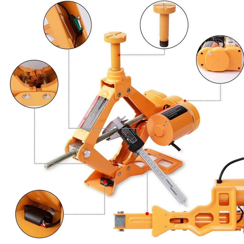 3 Ton Automotive 12V Electric Scissor Car Jack Lift Car Floor Lifting Tools