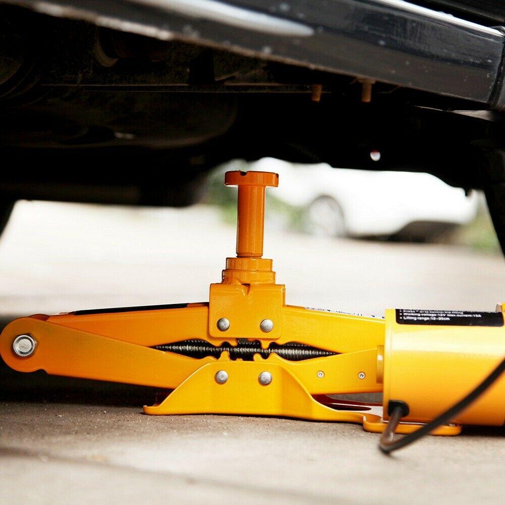 3 Ton Automotive 12V Electric Scissor Car Jack Lift Car Floor Lifting Tools