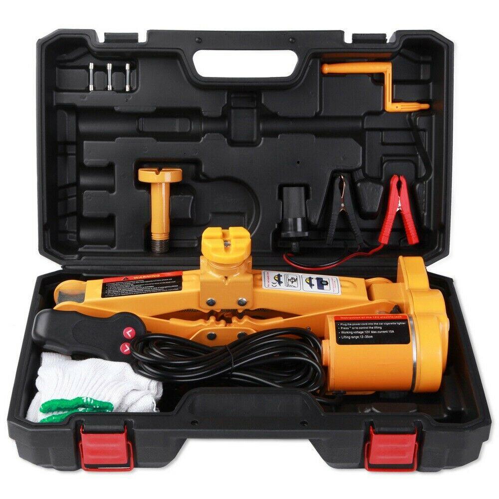 3 Ton Automotive 12V Electric Scissor Car Jack Lift Car Floor Lifting Tools