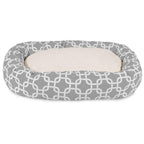 Majestic Pet Links Bagel Dog Bed with Sherpa Center
