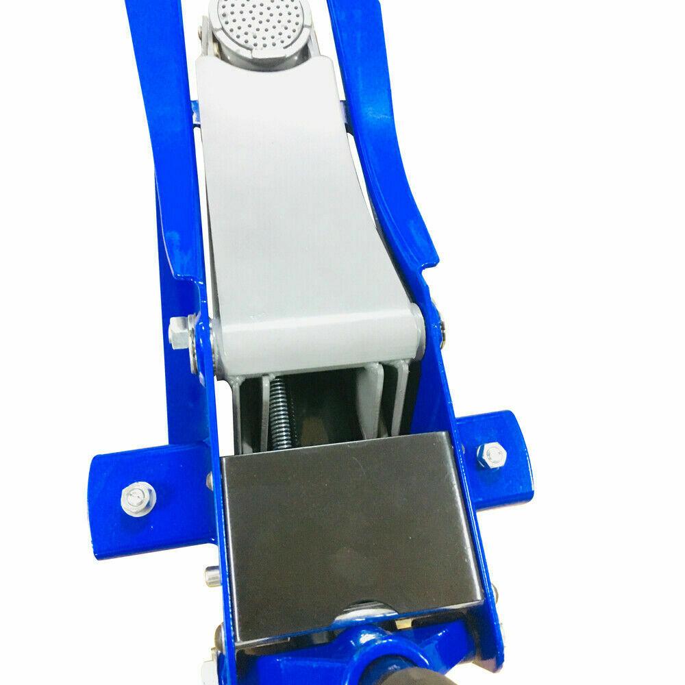 3 Ton Heavy Duty Hydraulic Floor Jack for Truck Trailer Car Steel Blue NEW