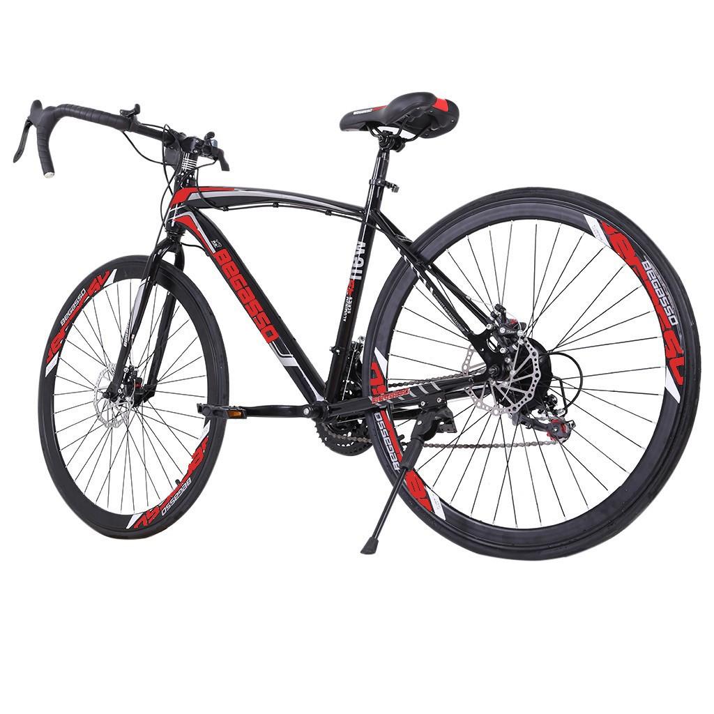 Black Friday Deals! LEBONYARD 26-inch Wheels Mountain Bike in Sports &amp; Outdoors, 21-speeds Aluminum Full Suspension Road Bike with Disc Brakes, Black and Red