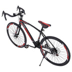 Black Friday Deals! LEBONYARD 26-inch Wheels Mountain Bike in Sports &amp; Outdoors, 21-speeds Aluminum Full Suspension Road Bike with Disc Brakes, Black and Red
