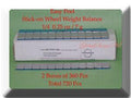 720 Pcs (2 Boxes of 360) Easy Peel Stick on Wheel Weight  1/4 0.25oz 7g