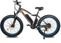 26” Powerful Fat Tire Electric Bicycle Mountain Bike 500W Motor 36V/13AH Removable Lithium Battery Ebike Beach Snow Shock Absorption