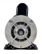 1.5 hp black and silver dual speed round flange pool motor