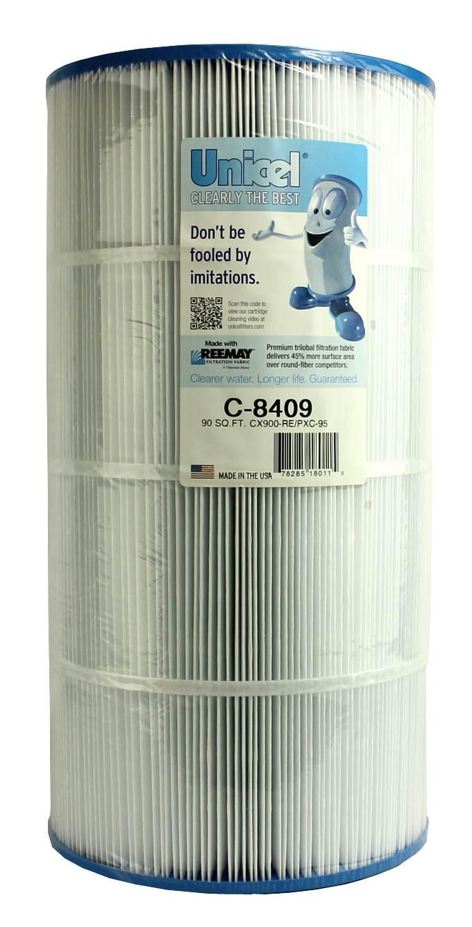 4) unicel c-8409 cx900re pxc-95 sta-rite hayward replacement pool filters c8409