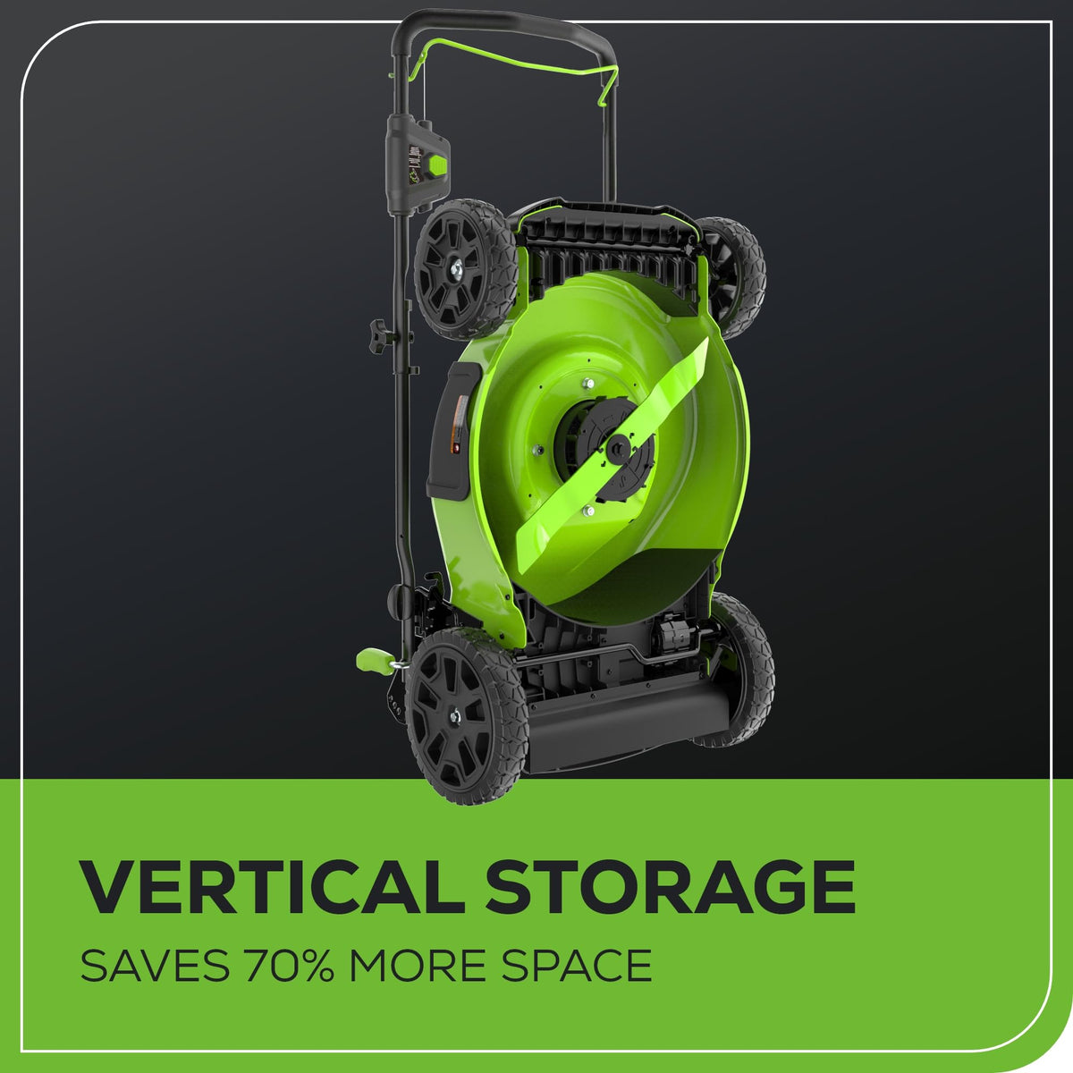 80V 21” Brushless (Push) Cordless Electric Lawn Mower + (500 CFM) Axial Leaf Blower (75+ Compatible Tools), (2) 2.0Ah Batteries and 30 Minute Rapid Charger