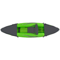 9 ft. Green Inflatable 1-Person Sport Kayak with Rotatable Paddle