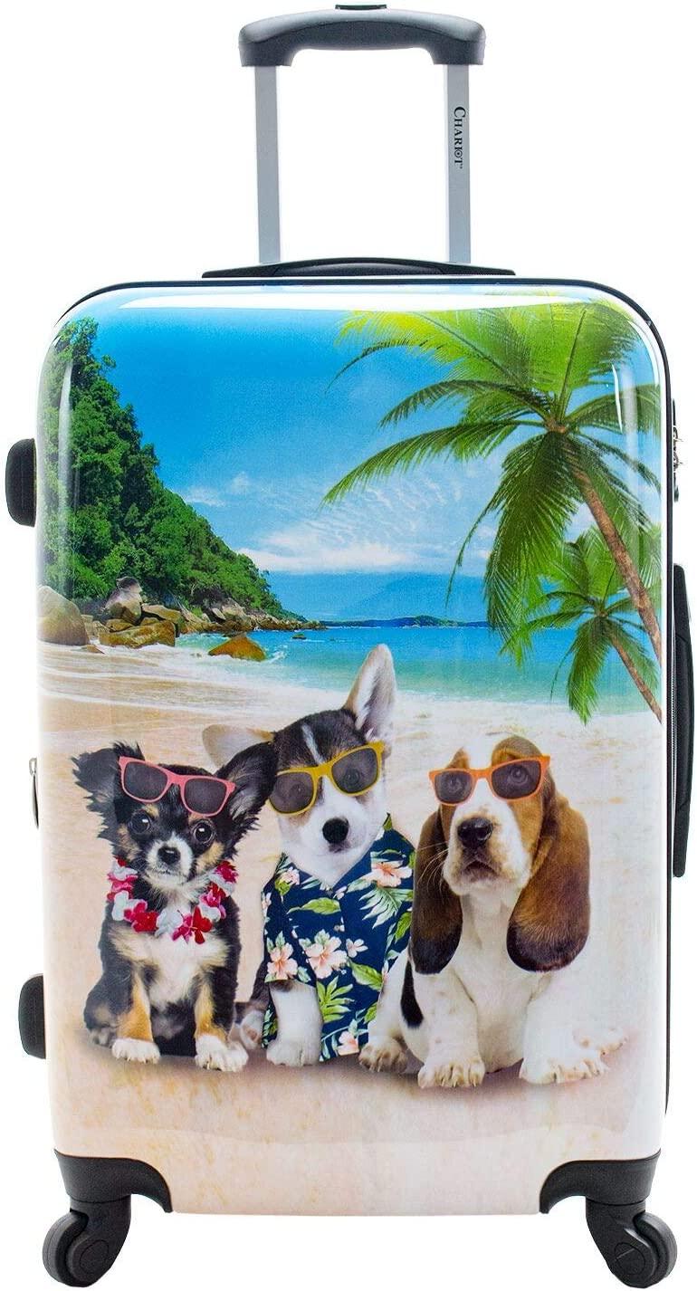 Printed Expandable Hardside Spinner Luggage Set, Kona, 3-Piece (20/24/28)