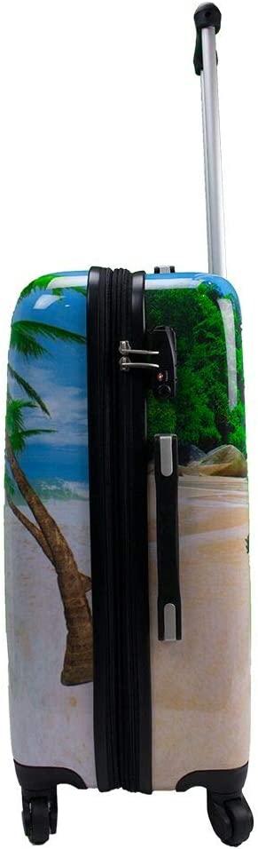 Printed Expandable Hardside Spinner Luggage Set, Kona, 3-Piece (20/24/28)