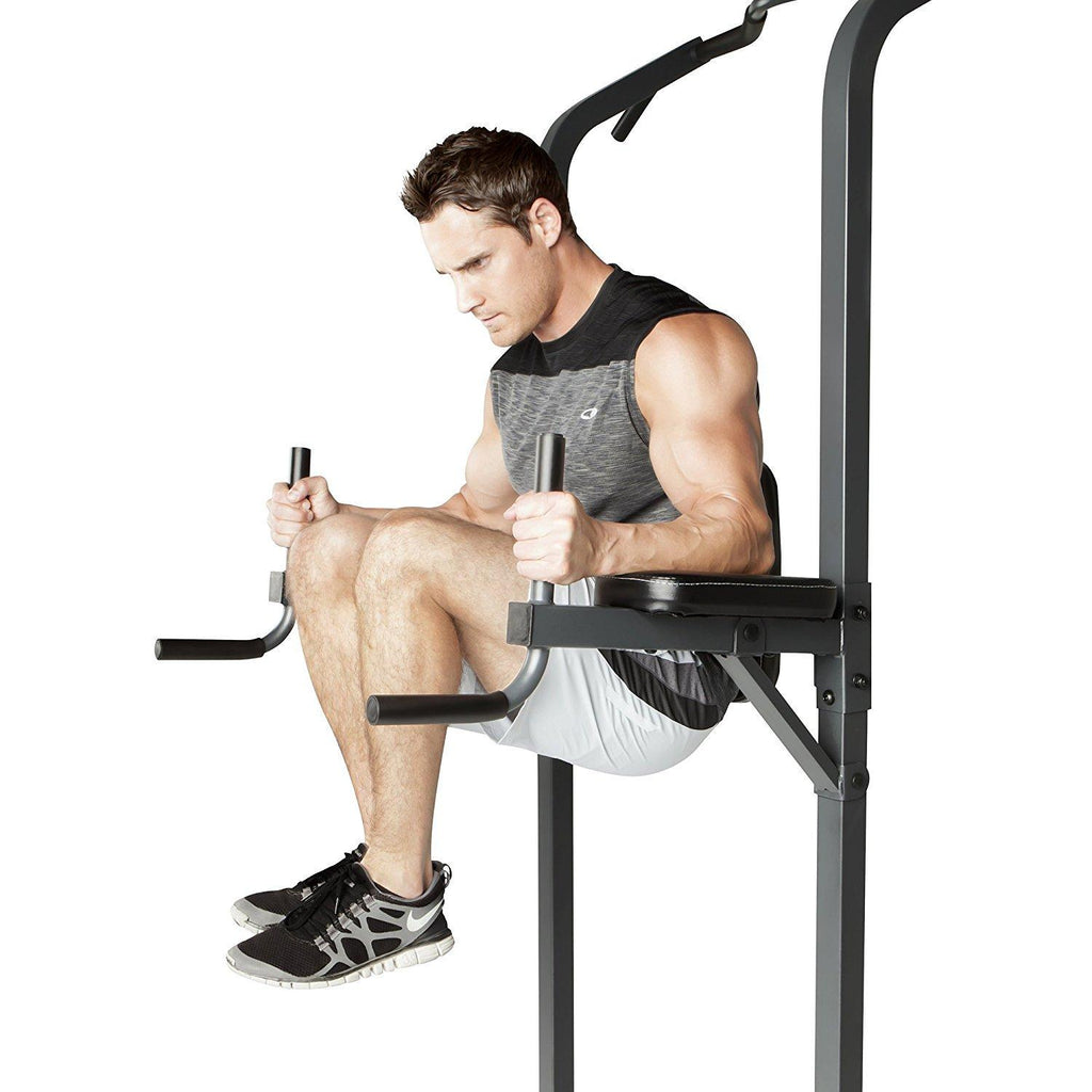Marcy Pro Upper Body, Core &amp; Back Home Workout Steel Power Tower