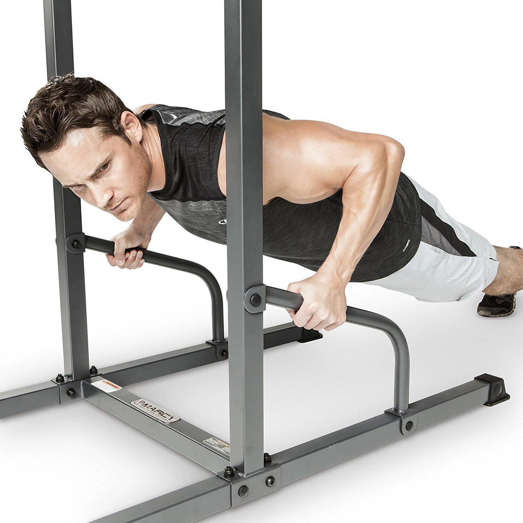 Marcy Pro Upper Body, Core &amp; Back Home Workout Steel Power Tower