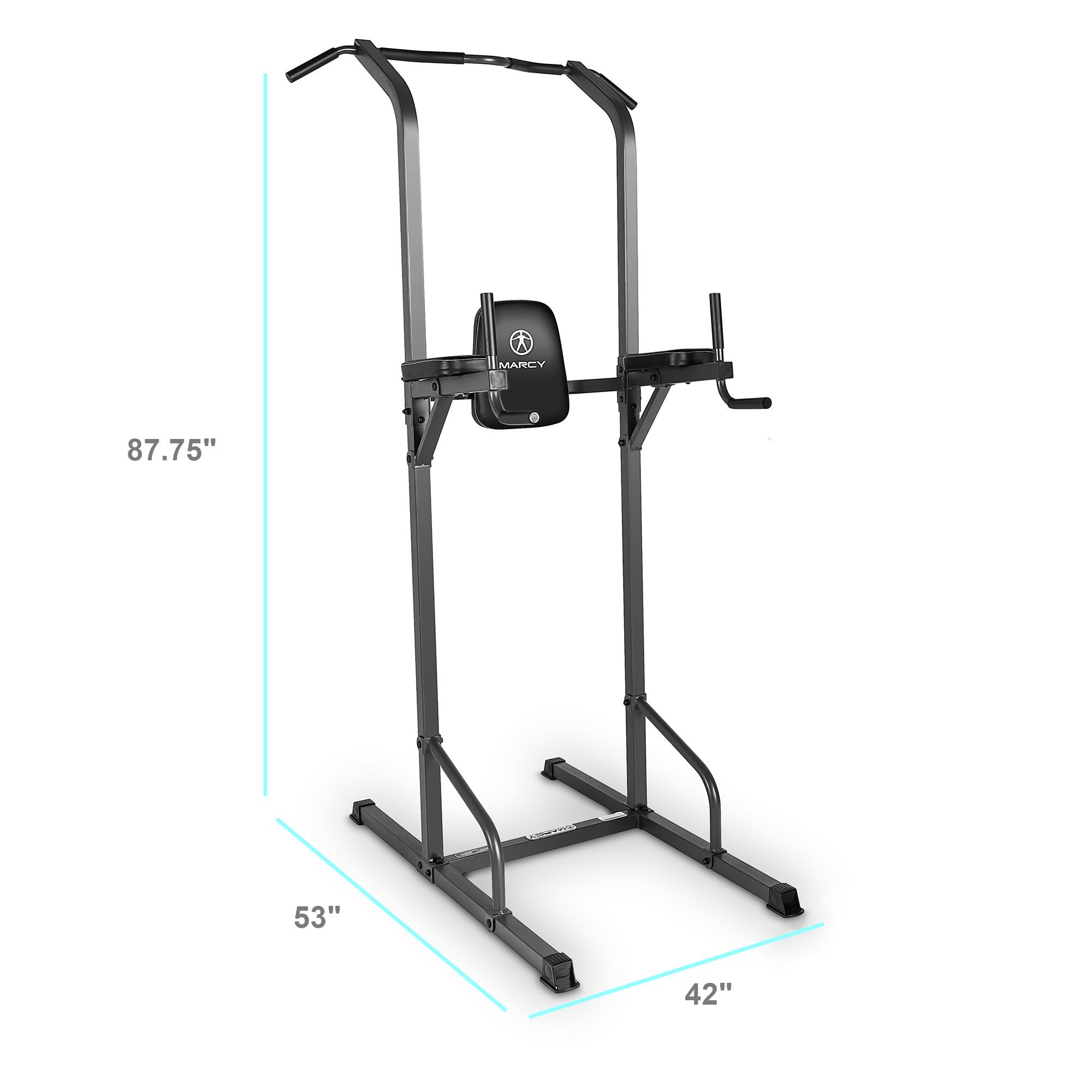 Marcy Pro Upper Body, Core &amp; Back Home Workout Steel Power Tower