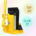 Hydraulic Machine Toe Jack Lift 5  TON /Top 10 TON