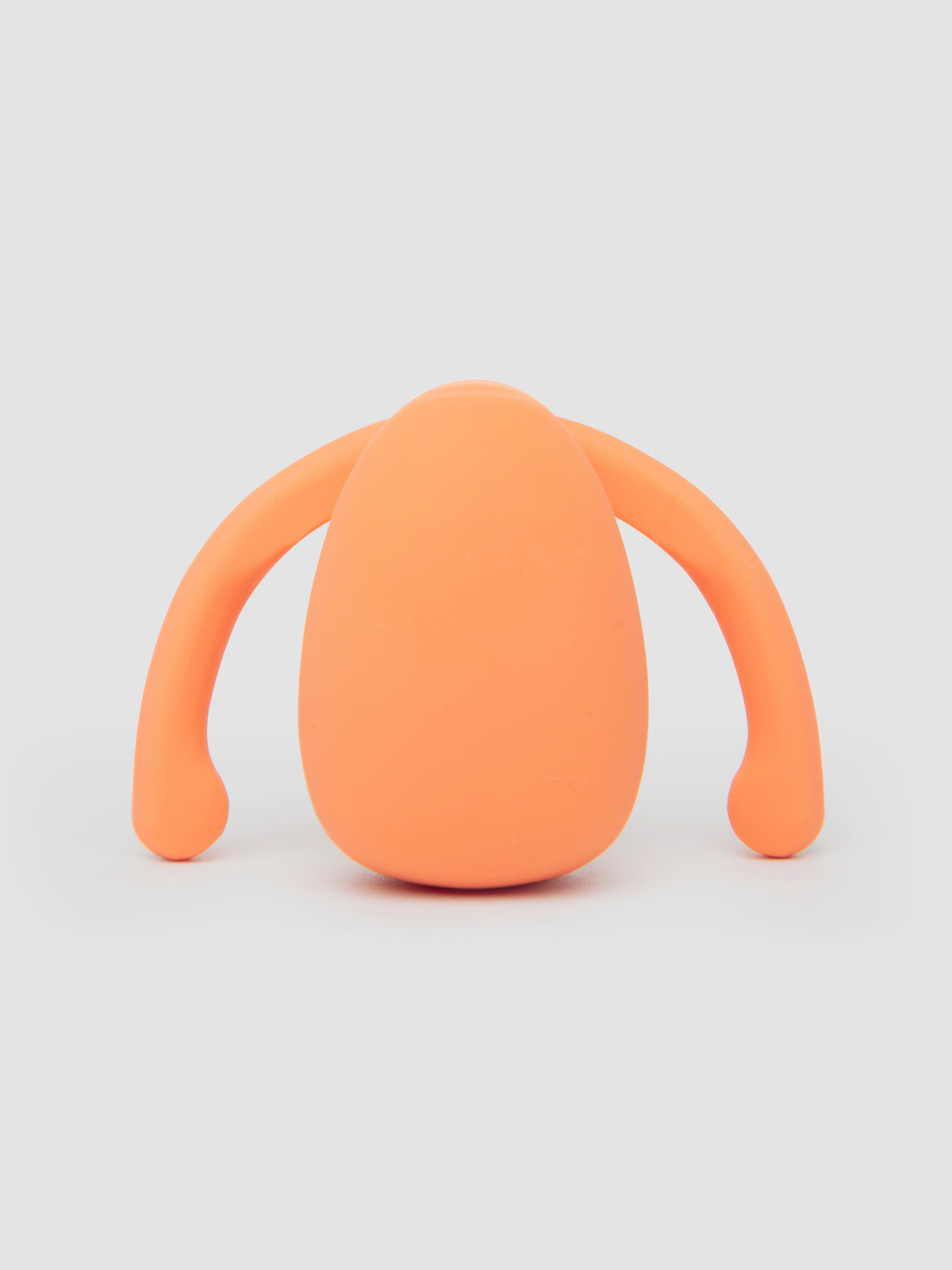 Dame Eva Hands-Rechargeable Silicone Clitoral Vibrator , Orange